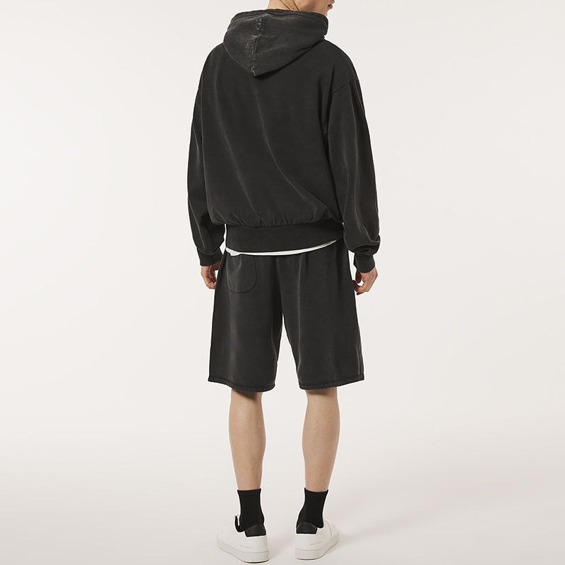 hongfeng offers trendy cropped hoodie made of pure cotton for ultimate comfort and style.